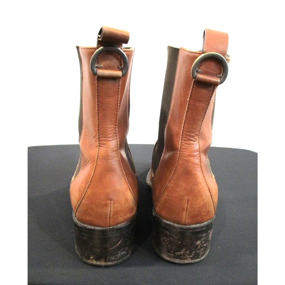 Cole Haan NikeAir Brown Leather Waterproof Chelsea Boots Women Sz 8 - Picture 6 of 11